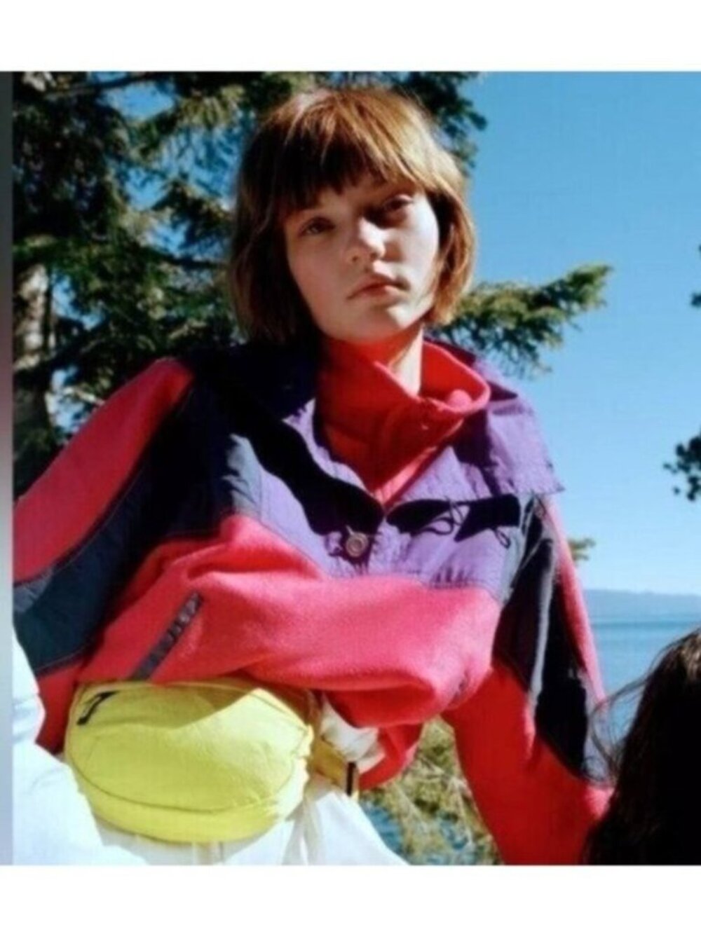 Urban Outfitters Vintage Ski Jacket Athleisure Colorblock Athletic Winter